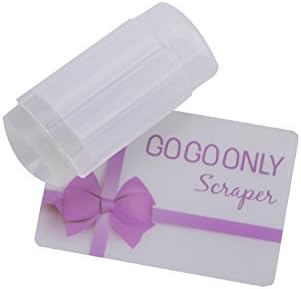 GOGOONLY Nail Art CLEAR JELLY Soft Stamper and Scraper Set - Stamping Tools - CLEAR - BH000676