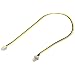 Wentronic L�fter Adapterkabel (3-polig Stecker auf 2-polig Kupplung) wei�