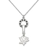 Pittsburgh Penguins Necklace - MVP With Logo & Crystals
