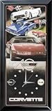 Corvette 40th Anniversary Clock by Jebco
