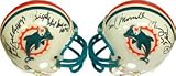 Miami Dolphins Greats Autographed / Signed Miami Dolphins Mini Helmet