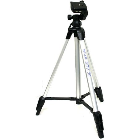 Slik Tripod with 3-Way Panhead and Geared Center Column