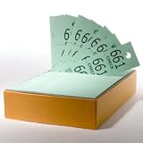 SALE Green Triplicate Coat Check Ticket SALE