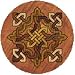 Set of 4 Sandstone Coasters - Celtic Knot