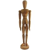12" Artists Male Wooden Manikin Mannequin - Jakar