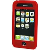 RED Soft feel Jelly Silicone Case Cover for Cingular ATT Apple iPhone 3G