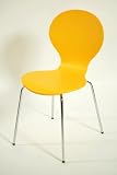 LOUNGE-ZONE DESIGN-KLASSIKER STUHL [STOCKHOLM] APFELSINE