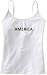 AMERICA - USA - Country Series - White Women's / Girls Camisole (Girlie / Babydoll)