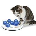 Trixie Cat Activity Solit�r, � 20 cm, wei�/blau