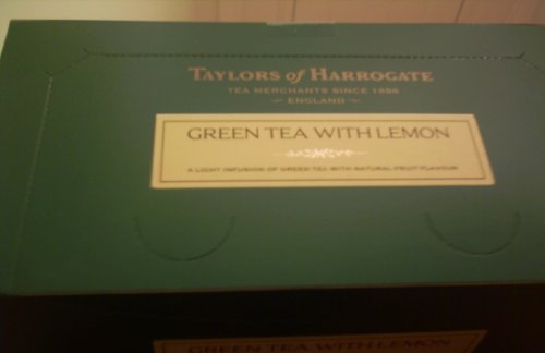 Green Tea with Lemon (100 Enveloped Tea Bags) - Taylors of Harrogate