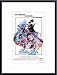 Electra Glide in Blue, Art Poster with Metal Frame, poster size: 11