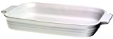 Le Creuset Stoneware 12-by-9-1/2-Inch Rectangular Baking Dish, White
