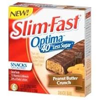 Slim.Fast Snack Bars - Peanut Butter Crunch Time (6 Pack)