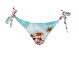 Espirit Tropical Aqua Side Tie Swimsuit Bottoms