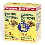 Royal Brittany Evening Primrose Oil 500mg 100+100 softgels from American Health
