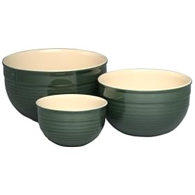 Emile Henry Le Potier Mixing Bowl Set, Set of 3