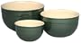 Emile Henry Le Potier Mixing Bowl Set, Set of 3, Green