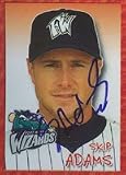 Skip Adams, Fort Wayne Wizards - Padres Affiliate Autographed Card