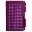 Wellspring Amethyst Flip Notes Notepad w/Pen