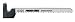 Black Decker/ Porter Cable 12320-5 Bayonet Style Jigsaw Blade