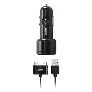 Griffin PowerJolt Redesign Car Charger for iPod and iPhone 1G (Black) by Griffin Technology