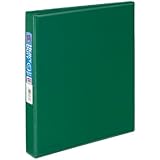 Avery Heavy-Duty Binder with 1 Inch One Touch EZD Ring, Green, 1 Binder (79789)
