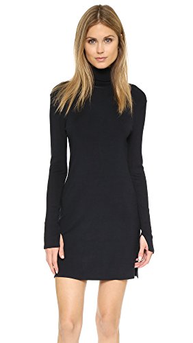 Equipment Women's Cathleen Turtleneck Dress, Black, Large