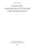 Fu&szlig;noten: Anmerkungen zu Poesie und Wissenschaft - Evelyn Eckstein