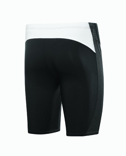 Arena Boy's Bainsails Jr. Race Polyester Splice Jammer Swimsuit, White, 6Y/22