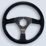 Sparco (015R323PSNR) 323 Steering Wheels - 330mm Suede - Black