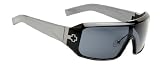 SPY HAYMAKER BLACK WITH GUNMETAL TEMPLES PLASTIC SUNGLASSES by