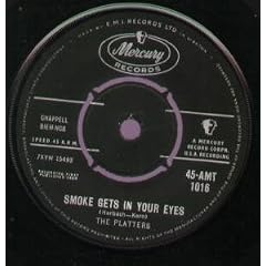 smoke gets in your eyes / harbor lights 45 rpm single
