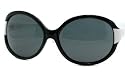 CK by Calvin Klein 4075 S 297 Women's Black/White Sunglasses