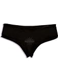 Boy Shorts Vibrating Panty Black Small/Medium #Dj-7810-01-3