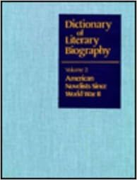 Dictionary of Literary Biography Vol. 2 American Novelists