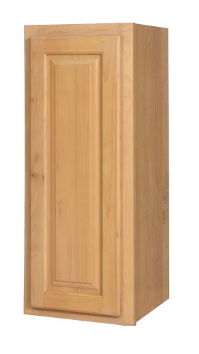 All Wood Cabinetry W1230L-VHS 12-Inch Wide by 30-Inch High, Factory Assembled – Ready to Install All Wood Kitchen Cabinet, Vermont Honey Spice Maple