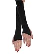 Black Glovettes Fingerless Gloves Arm Warmers Accessory