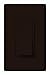 Lutron Diva Dimmer Switch for Incandescent Bulbs, 600-Watt/Single-Pole, DV-600P-BR, Brown