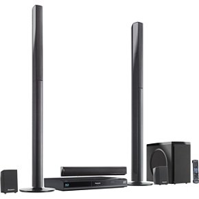 Best Buy Panasonic SC-BTT750 5.1 Channel 3D Blu-Ray Cinema Surround Home Entertainment System (Black)