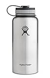 UPC 810497020029 product image for Hydro Flask Insulated Wide Mouth Stainless Steel Water Bottle, Classic Stainless | upcitemdb.com
