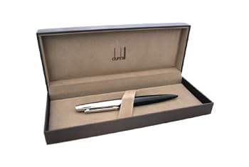 Alfred Dunhill Palladium Cap Ballpoint Pen - Resin Black