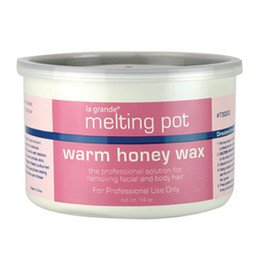 La Grande Melting Pot Depilatory Warm Honey Wax * 14 Oz. Net Wt
