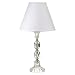 Simply Shabby Chic Crystal Candlestick Table Lamp - Tall