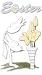 Boutique Le Grande Dimensional Stickers: Easter