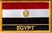 Country Flag Embroidered Patch T9 - Egypt