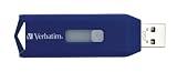 Verbatim 44091 2GB Retractable USB Drive Blue
