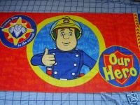 Childrens Toyshop  Kitchen & Housewares : Fireman Sam Our Hero Towel