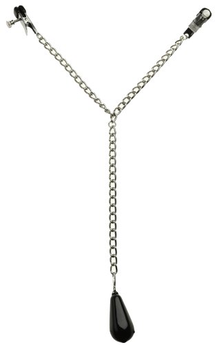 California Exotic Novelties Nipple Clamps, Weighted