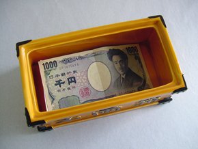 ドル箱貯金箱　パチンコ千両箱バンク大
