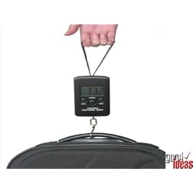 Portable Digital Luggage/Parcel/Fishing Scales (759) - Avoid excess baggage charges